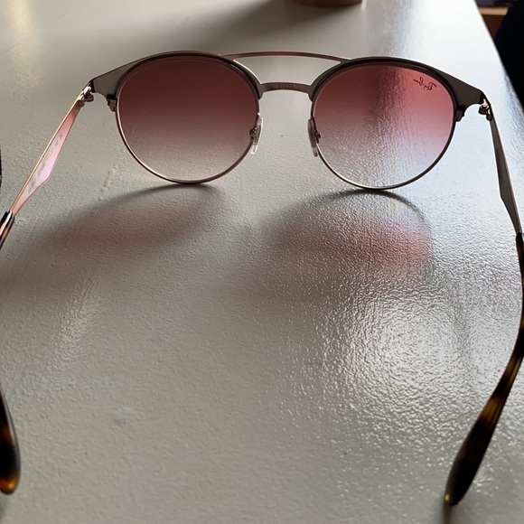 Pink Polarized Ray Ban Sunglasses - Picture 4 of 4